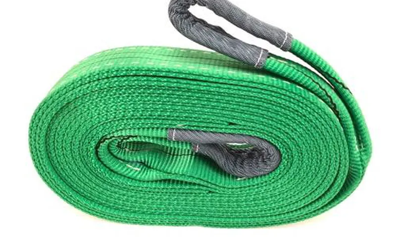 Cáp vải cẩu hàng bản dẹt 2 tấn 50mm hệ số an toàn 6:1 may 2 lớp