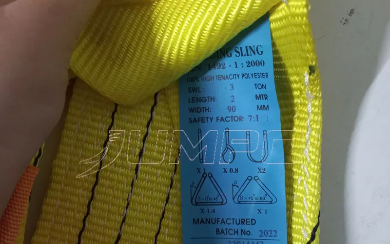 Jumpo Cargo – Nơi sản xuất dây cáp bẹ cẩu hàng theo tiêu chuẩn EN 1492-1 uy tín tại Việt Nam