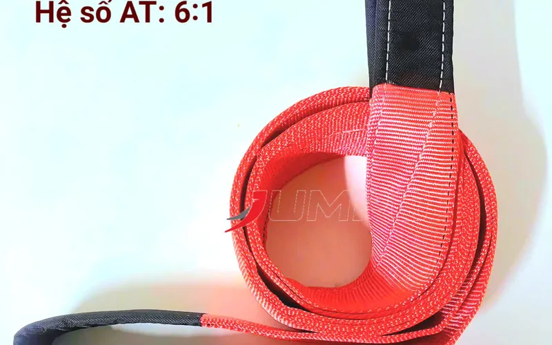 Dây cáp vải cẩu hàng 5 tấn bản 125mm đủ size 1-50m -Jumpo Cargo