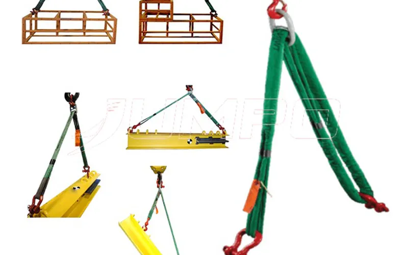 Cáp vải cẩu hàng Round Sling 1 Chân 2 chân 3 chân 4 chân