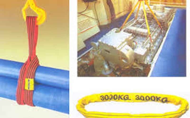 JUMPO Group Chuyên Sản Xuất Cáp Vải Tròn Cẩu Hàng 1 Tấn – 200 Tấn Theo Yêu Cầu