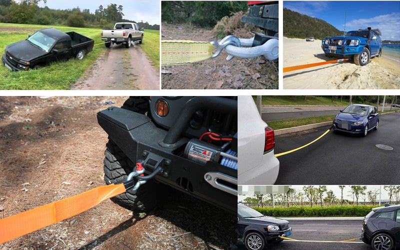 Cách Sử Dụng Dây Cáp Kéo Cứu Hộ Xe Bị Lầy, Hư Hỏng Trên Thực Tế