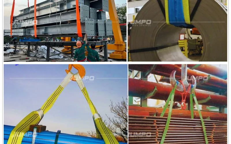 Cáp Vải Cẩu Hàng Một Lớp, Hai Lớp, Ba Lớp JUMPO: Ưu Nhược Điểm & Ứng Dụng