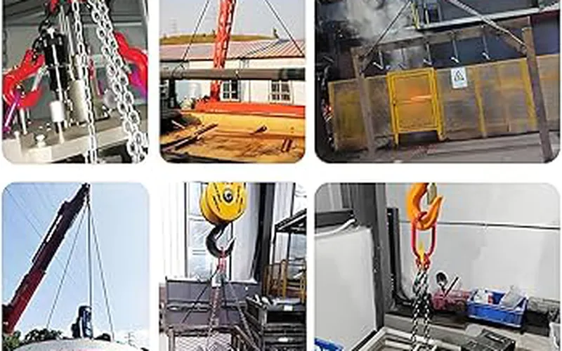 Ứng Dụng Của Xích Cẩu Hàng xích nâng đen