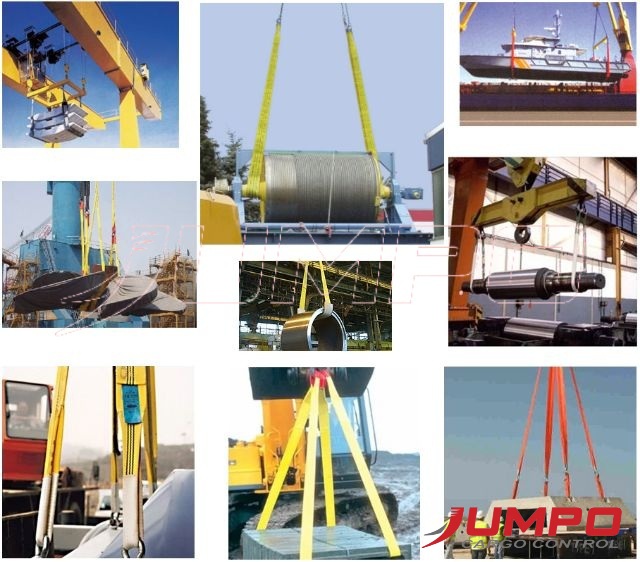 Ứng dụng Cáp vải cẩu hàng bản dẹt Ứng dụng Cáp vải cẩu hàng bản dẹt