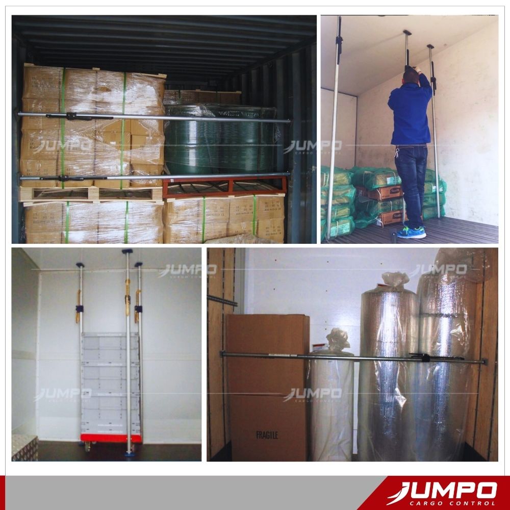 Ứng dụng thực tế của thanh chắn container Ứng dụng thực tế của thanh chắn container