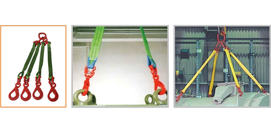 Cáp vải cẩu hàng bản dẹp 1 chân