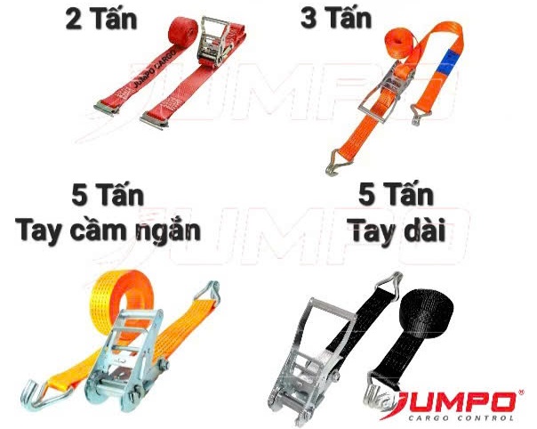 Một số mẫu Dây chằng hàng tăng đơ Bản 50mm - 2 tấn, 3 tấn, 5 tấn phổ biến Một số mẫu Dây chằng hàng tăng đơ Bản 50mm - 2 tấn, 3 tấn, 5 tấn phổ biến