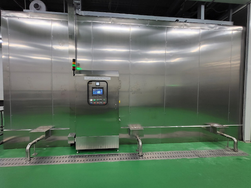 Dự án tủ cấp đông xoắn ốc F-One Global Foods_Đông triều Quảng Ninh_Model Single Drum Spiral Freezer