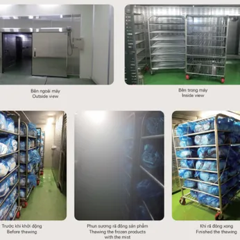 Hệ thống rã đông bằng hơi nước Mist Steam Thawer