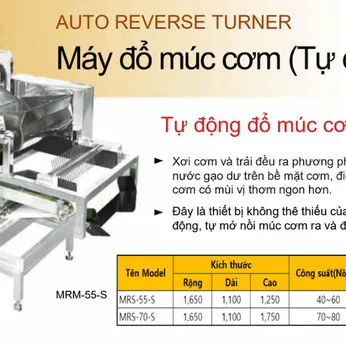 Máy đổ múc cơm (Tự động)