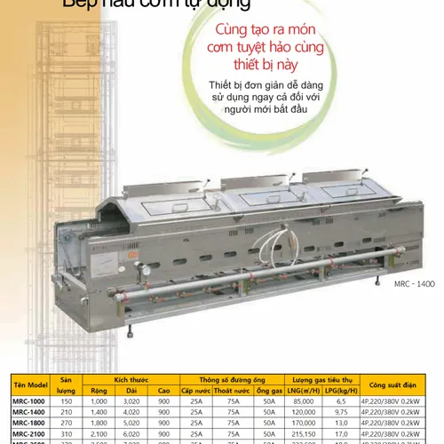 Bếp nấu cơm tự động