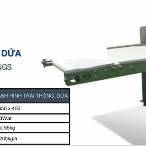 FK 5090 - MÁY CÁN MỰC THÀNH HÌNH TRÁI THÔNG, DỨA