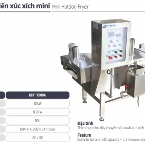 Máy chế biến xúc xích mini