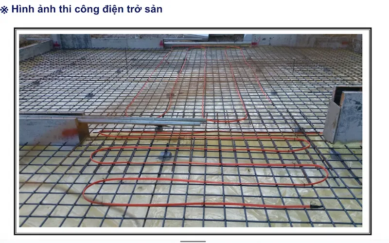 Điện trở sưởi sàn - Điện trở sưởi cửa kho lạnh