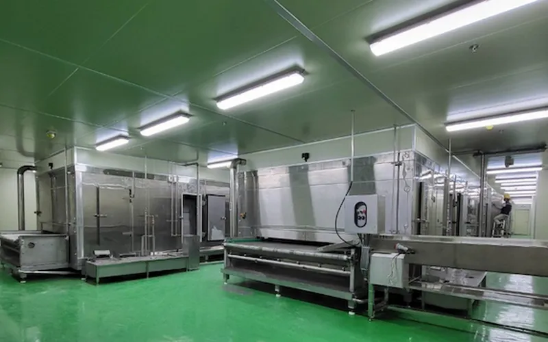 Băng chuyền cấp đông IQF chất lượng cao Yongsung