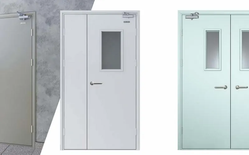 Cửa chống cháy EI60 - cửa thép chống cháy 60 phút