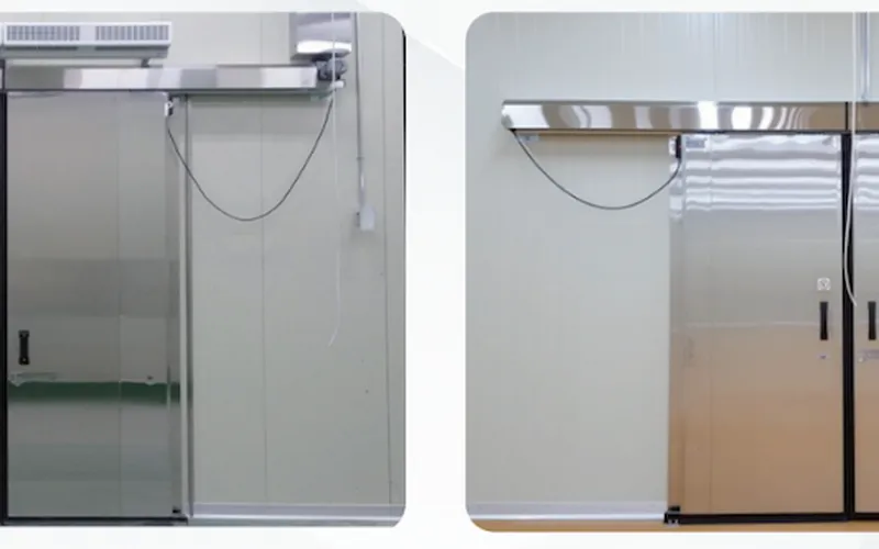 Cửa tự động 2 cánh - cửa trượt tự động 2 cánh