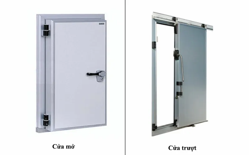 Báo giá cửa kho lạnh cửa trượt tự động tùy chỉnh