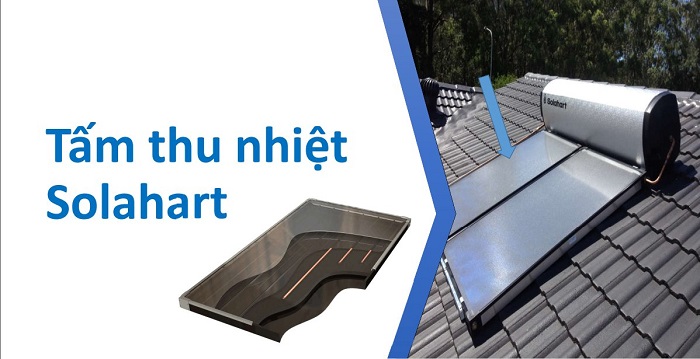 Tấm thu nhiệt máy nước nóng Solahart 150L Tấm thu nhiệt máy nước nóng Solahart 150L