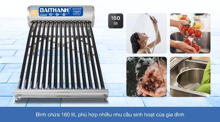 Máy nước nóng mặt trời Đại Thành Thương hiệu Quốc gia Máy nước nóng mặt trời Đại Thành Thương hiệu Quốc gia