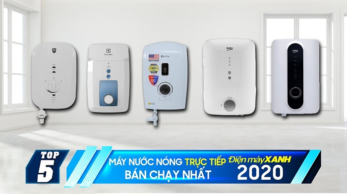 Máy nước nóng, Bình nước nóng dẫn trực tiếp Máy nước nóng, Bình nước nóng dẫn trực tiếp