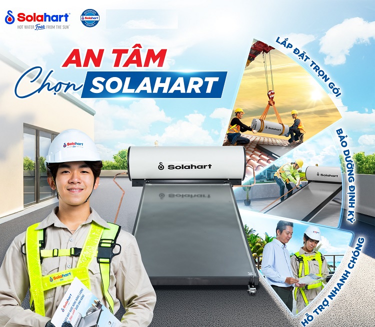 Dịch vụ tận tâm Solahart Việt Nam Dịch vụ tận tâm Solahart Việt Nam