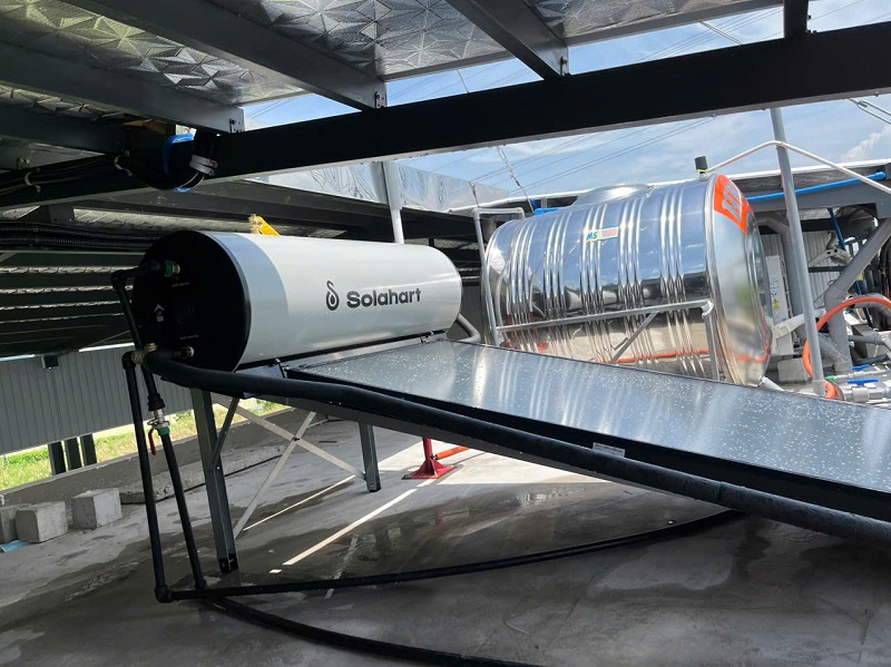 Mặt bên Máy nước nóng Solahart Úc 150L Sunheat tại Quận 7 Mặt bên Máy nước nóng Solahart Úc 150L Sunheat tại Quận 7