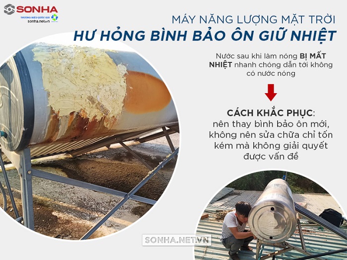 Xử lý khi máy nước nóng năng lượng mặt trời không nóng Xử lý khi máy nước nóng năng lượng mặt trời không nóng