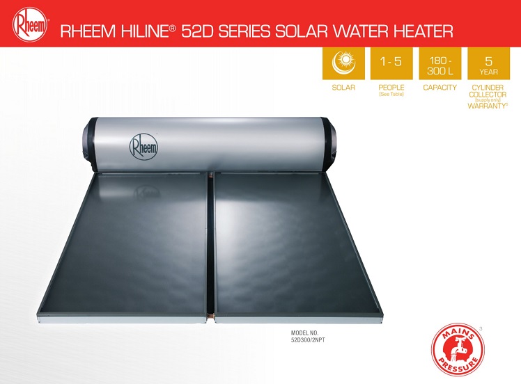 Máy nước nóng mặt trời Rheem - Thương hiệu toàn cầu Máy nước nóng mặt trời Rheem - Thương hiệu toàn cầu