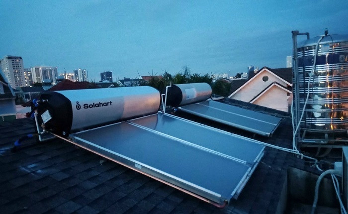Máy nước nóng năng lượng mặt trời Solahart cho khách sạn Máy nước nóng năng lượng mặt trời Solahart cho khách sạn