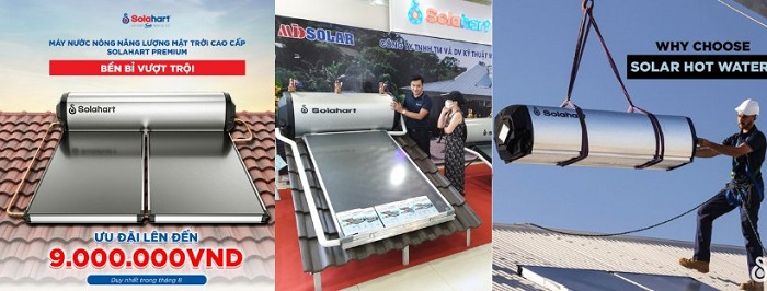 Máy nước nóng Solahart 300L Premium