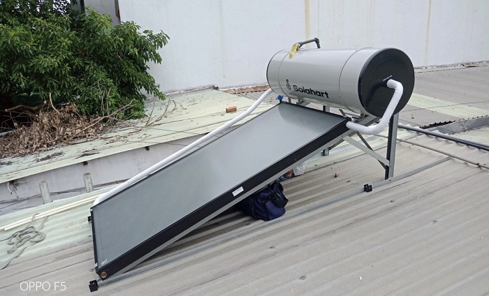 Máy nước nóng Solahart 150L Sunheat lắp trên mái tôn Máy nước nóng Solahart 150L Sunheat lắp trên mái tôn