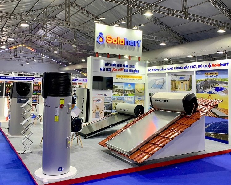 Solahart Việt Nam tại hội chợ VietBuild Solahart Việt Nam tại hội chợ VietBuild