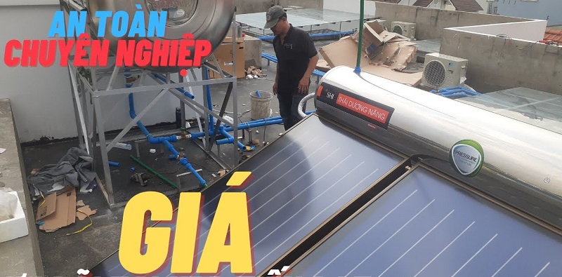 Máy nước nóng mặt trời dạng tấm 300L Sơn Hà Flat Gold Máy nước nóng mặt trời dạng tấm 300L Sơn Hà Flat Gold