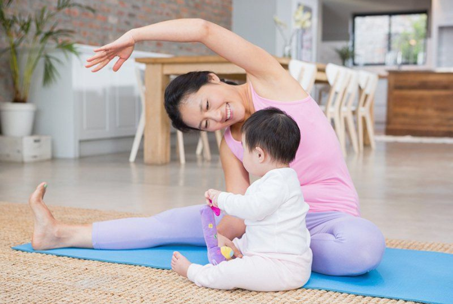 Tập yoga sau sinh Tập yoga sau sinh