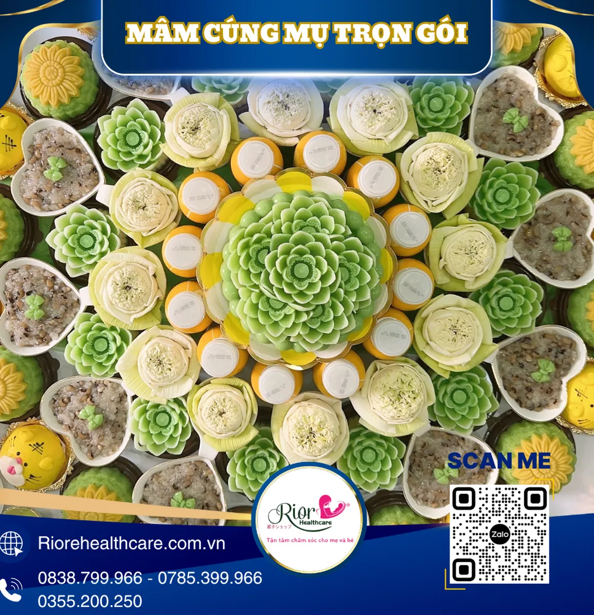 Dịch Vụ Cúng Mụ - Mâm Thôi Nôi Cơ Bản