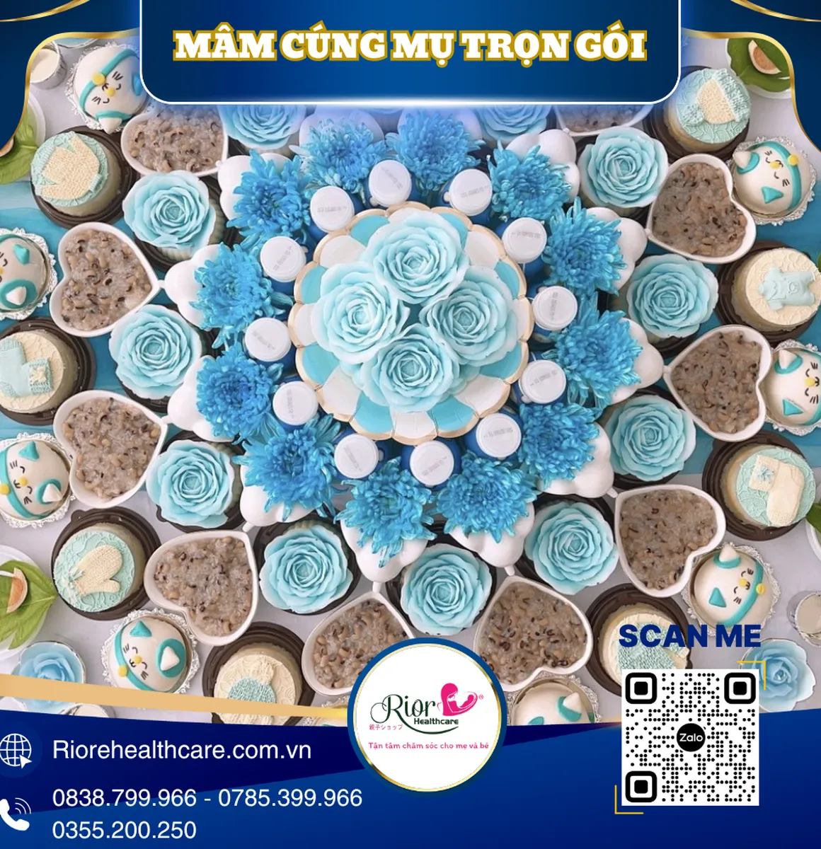 Dịch Vụ Cúng Mụ - Mâm Thôi Nôi Cơ Bản