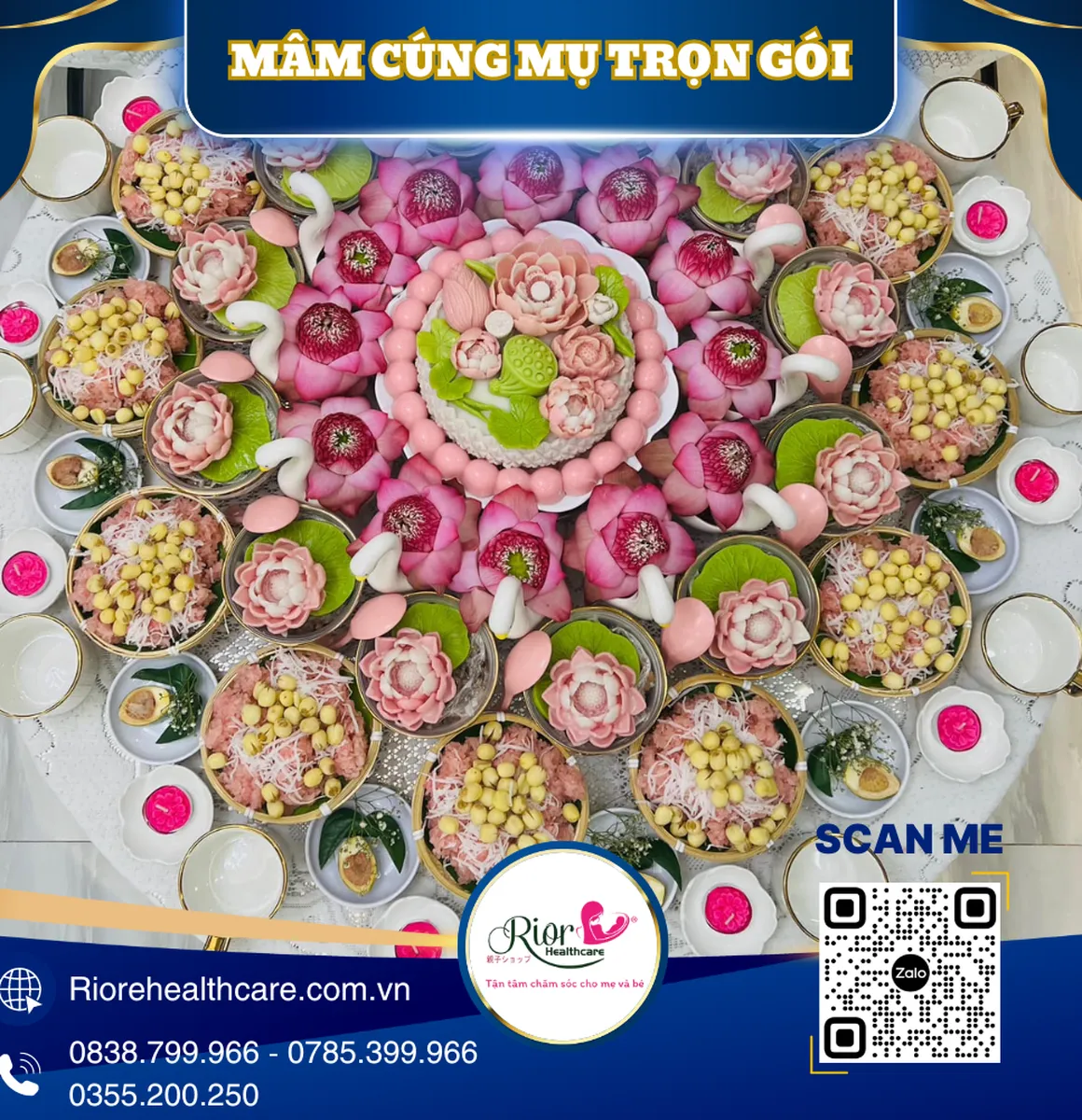 Dịch Vụ Cúng Mụ - Mâm Thôi Nôi Cơ Bản