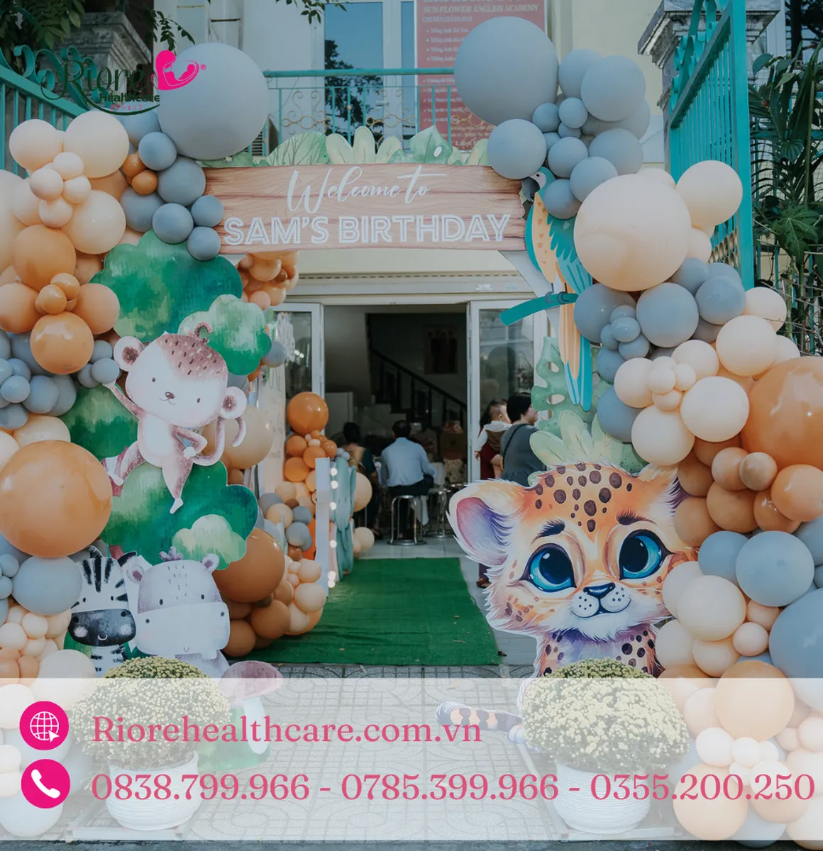 Dịch vụ trang trí sinh nhật thôi nôi trọn gói – Decor chuyên nghiệp TP. HCM