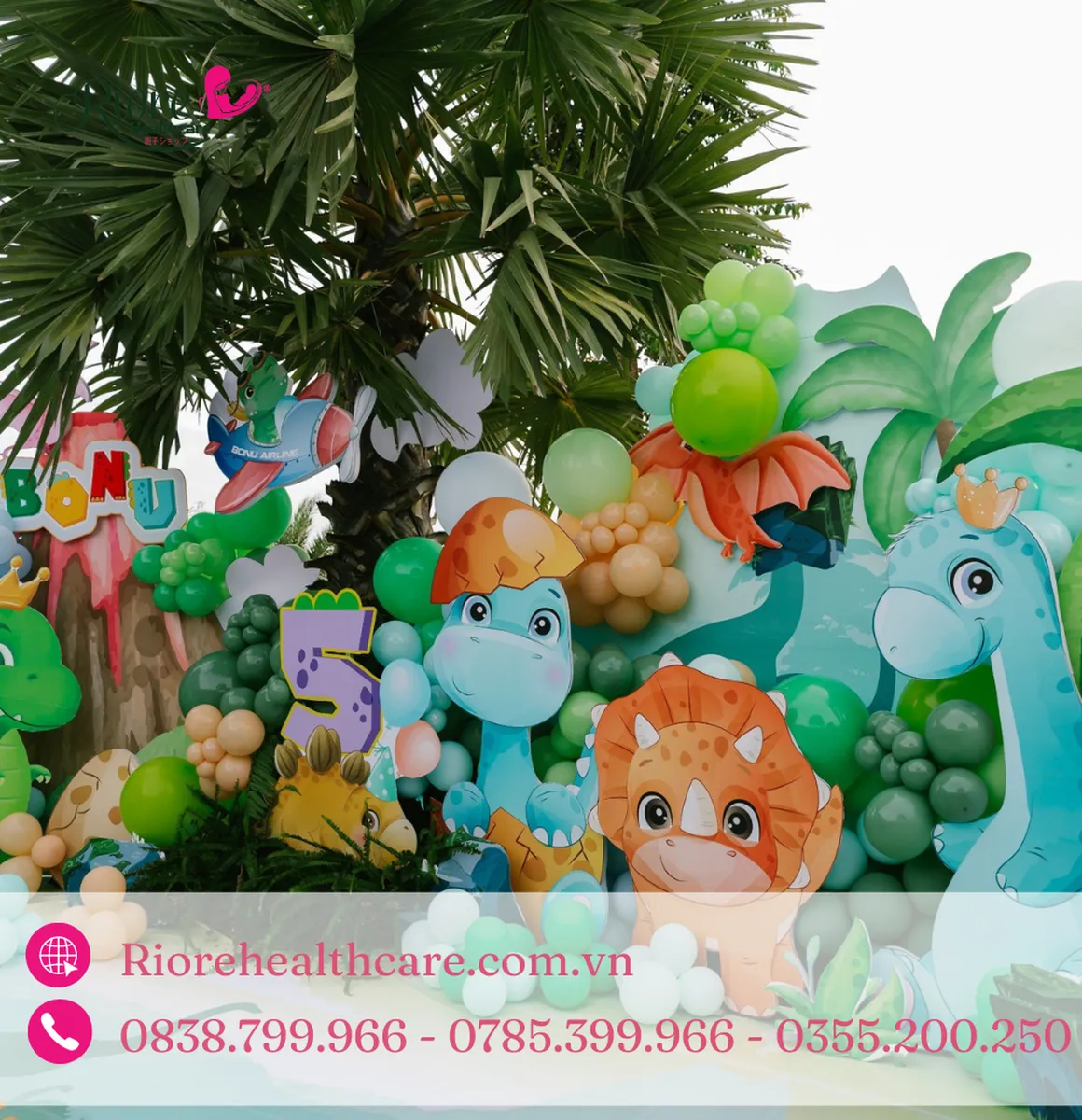 Dịch vụ trang trí sinh nhật thôi nôi trọn gói – Decor chuyên nghiệp TP. HCM