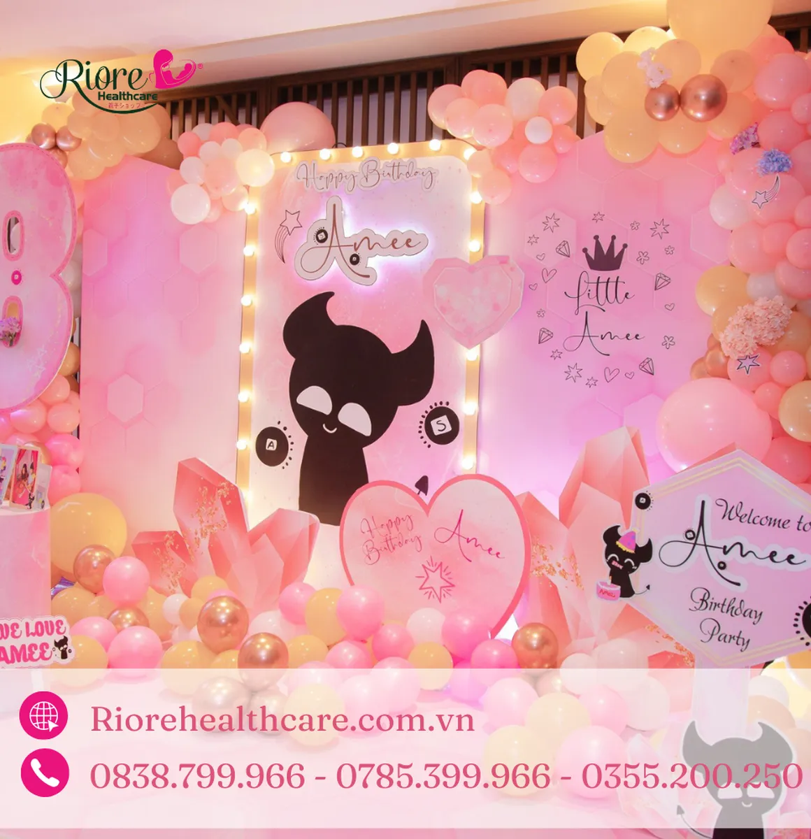 Dịch vụ trang trí sinh nhật thôi nôi trọn gói – Decor chuyên nghiệp TP. HCM