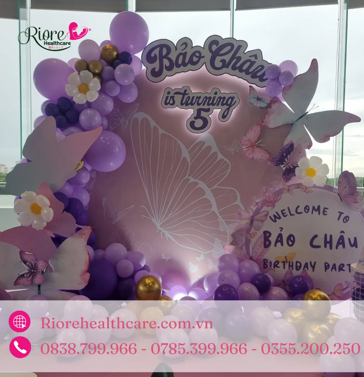 Dịch vụ trang trí sinh nhật thôi nôi trọn gói – Decor chuyên nghiệp TP. HCM