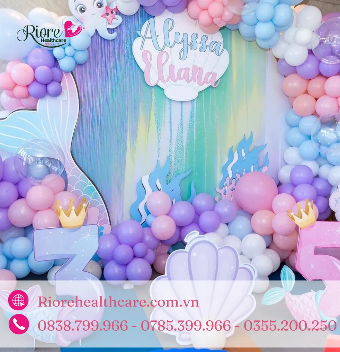 Dịch vụ trang trí sinh nhật thôi nôi trọn gói – Decor chuyên nghiệp TP. HCM