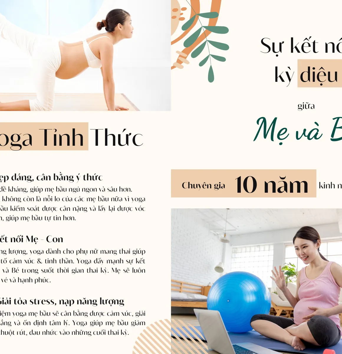 YOGA DÀNH CHO MẸ BẦU