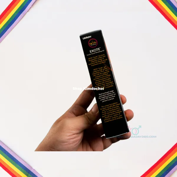 Gel bôi trơn Excite USA dành cho nữ sử dụng là khoái lạc 