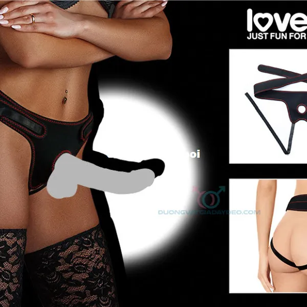 Dây đeo dương vật Lovetoy dán siêu chắc