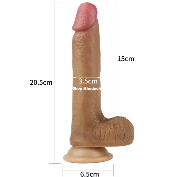 Combo Quần và Dương vật Lovetoy Nature Cock 15cm