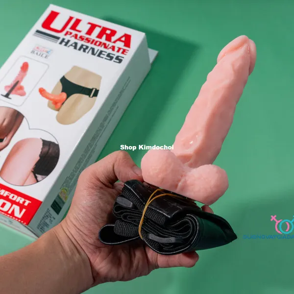 Tìm hiểu về dương vật giả có dây đeo đặc ruột không rung