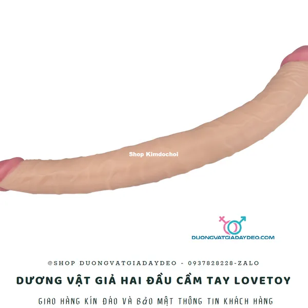 Dương vật giả cầm tay 2 đầu Lovetoy - Mang lại niềm vui và an toàn cho phụ nữ 